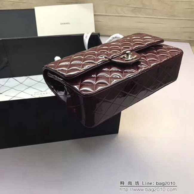 香奈兒CHANEL 升級版A1112小羊皮金銀鏈條單肩斜挎包 DSC1059